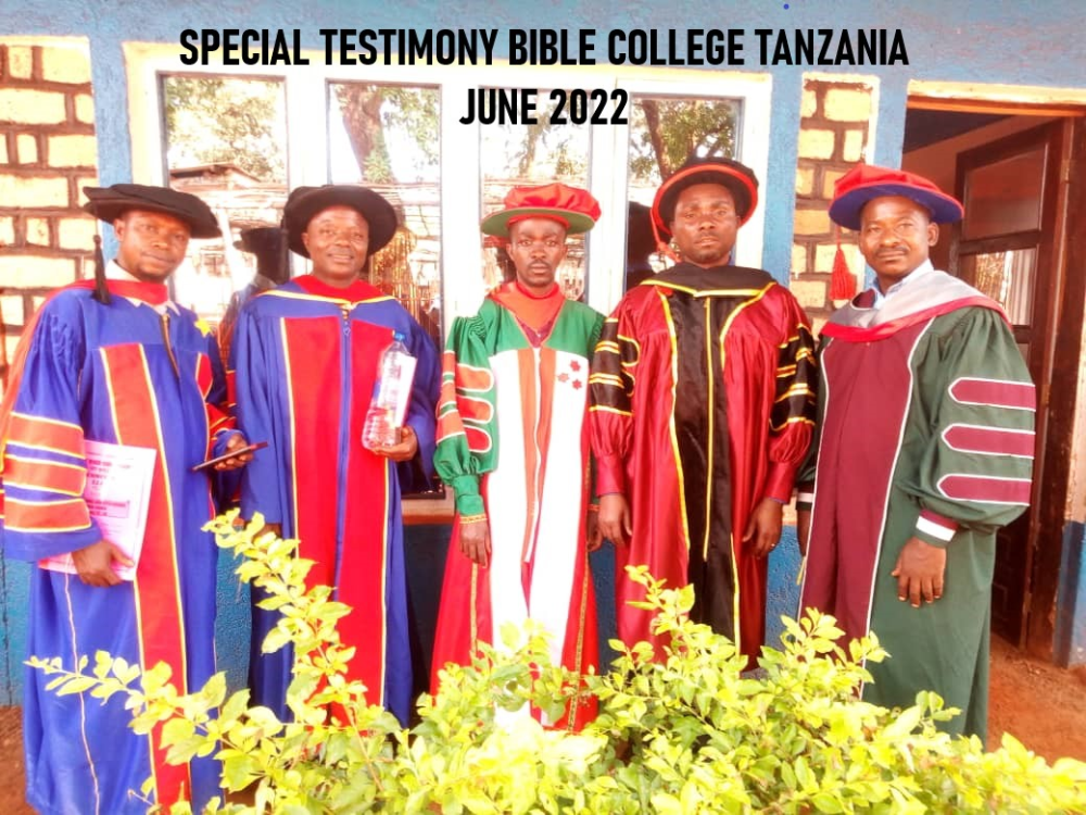 SPECIAL TESTIMONY BIBLE COLLEGE TANZANIA